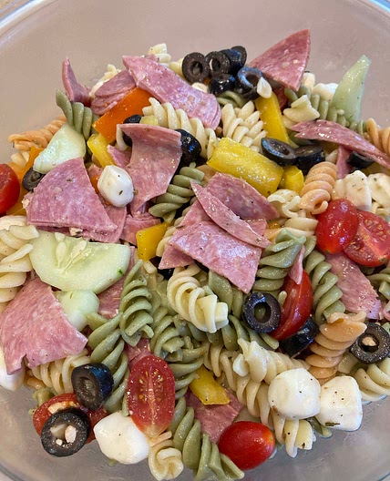 Greektalian Pasta Salad