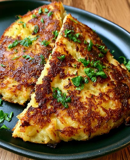 Crispy Mashed Potato Pancake