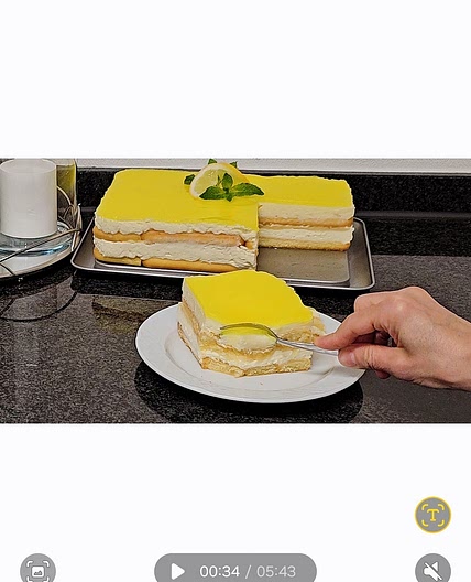 Zitronen-Tiramisu! 🍋 Das beliebteste Sommer-Dessert