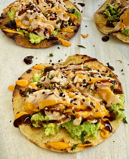 Blackstone Griddle Sushi Tostadas