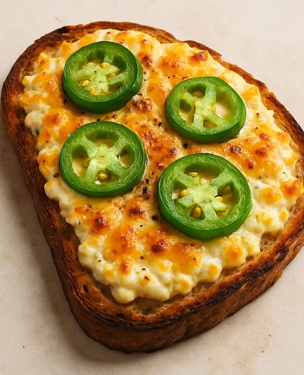 Jalapeno Popper Cottage Cheese Toast