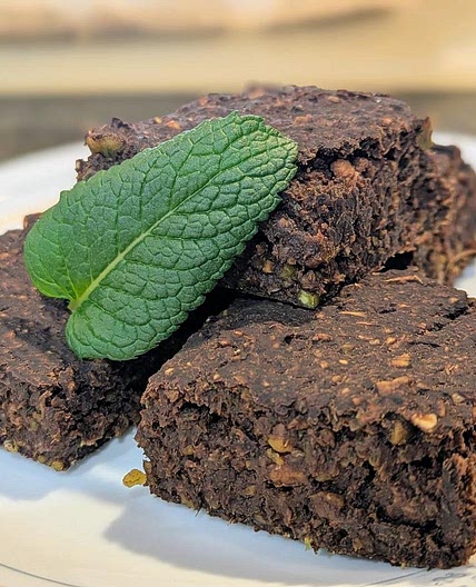 Fresh Mint Oat Bars