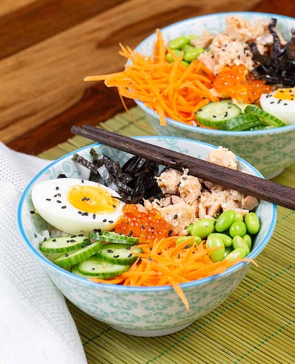 Easy Sushi Bowl For Kids (Chirashi)