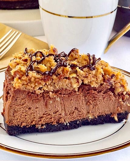 German Chocolate Cheesecake