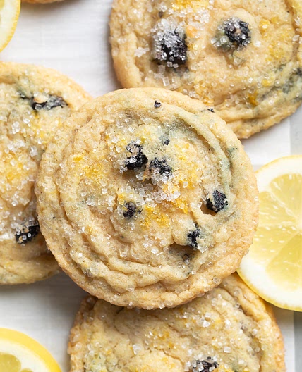Lemon Blueberry Cookies Recipe
