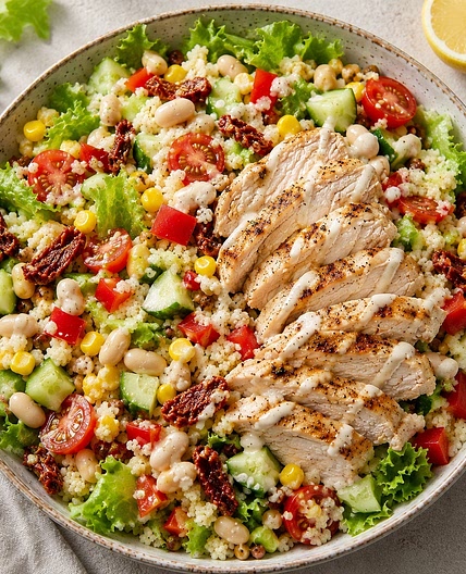 Couscous/Buchweizen Salat