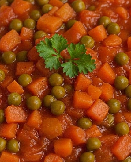 Egyptian Green Peas & Carrots