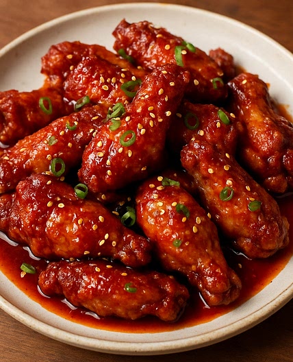 GOCHUJANG DAKNALGAE (Gochujang Chicken Wings)