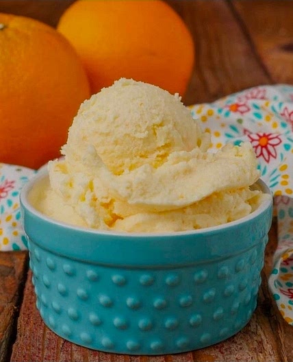 Old School Creamery Orange Sherbet