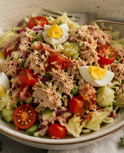 Mediterranean Tuna Salad