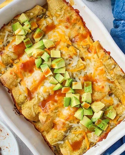 5 Ingredient Black Bean Enchiladas