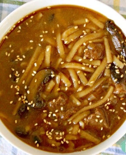 Instant Pot Asian Beef Noodle Soup Recipe