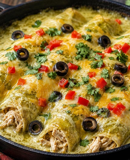 Easy Chicken Enchiladas