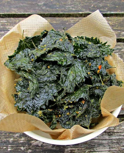 Stinging Nettle Crisps • Craft Invaders