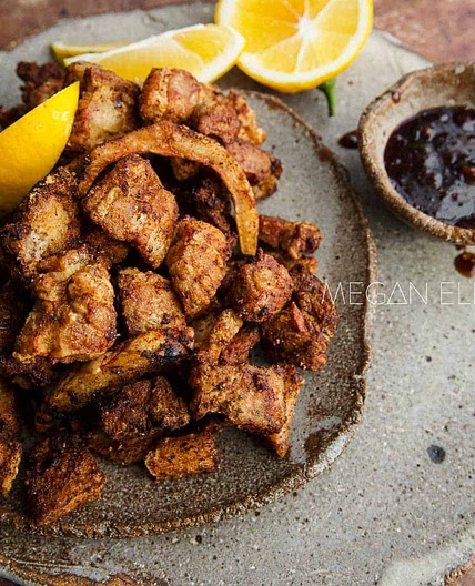 Air Fryer Pork Belly Bites Recipe