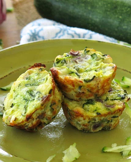 Zucchini Egg Muffins Recipe - Just 4 Ingredients