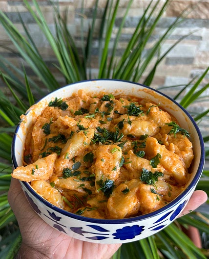scissor cut tofu noodles