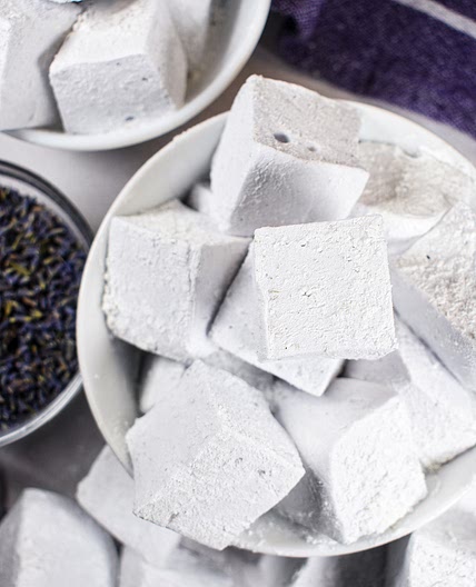 Lavender Marshmallows