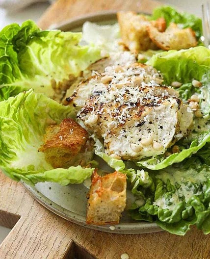 Grilled Chicken Caesar Salad Recipe