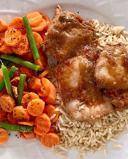 Gingery Salsa Chicken