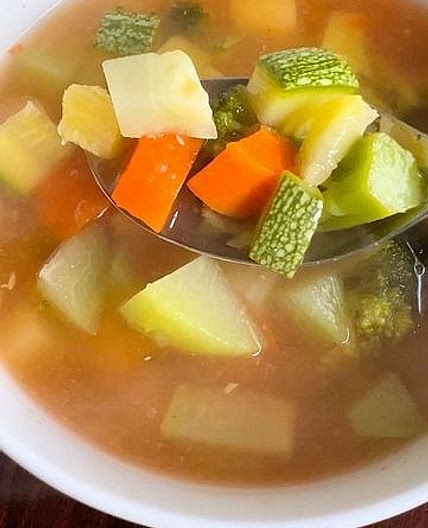 Sopa de verduras