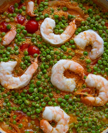 Shrimp and Coconut Curry with Couscous