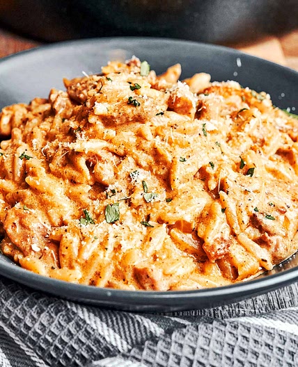 Creamy Chicken Orzo