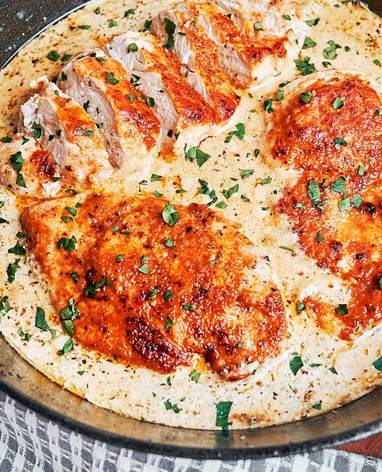 Creamy Alfredo Chicken (No Pasta)