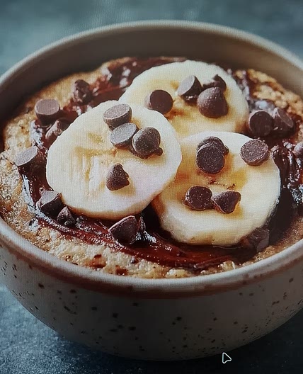 Bowl cake banane-choco