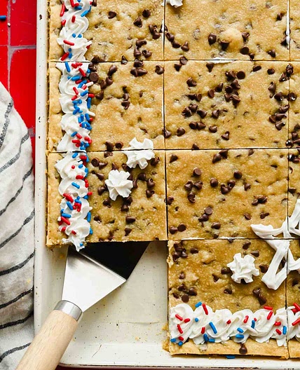 4th of July Cookie Cake