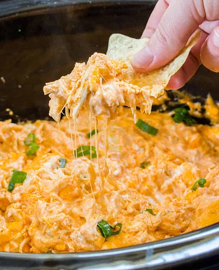 Crockpot Buffalo Chicken Dip Recipe