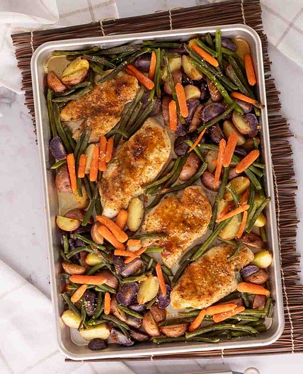 Sheet Pan Chicken and Vegetables