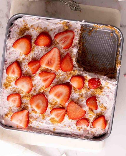 No Bake Strawberry Dessert