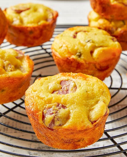 Corn Dog Muffins