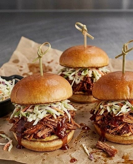 "The Bayou Smoke" Cajun Pulled Pork Sliders