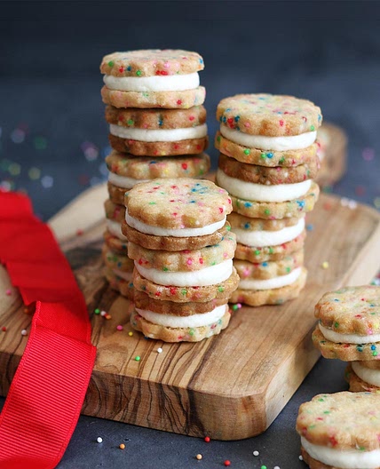 Funfetti Sandwich Cookies