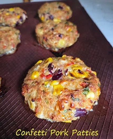 Confetti Pork Patties