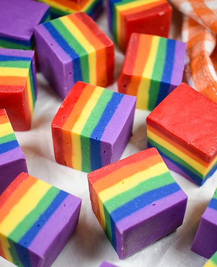 Rainbow Fudge
