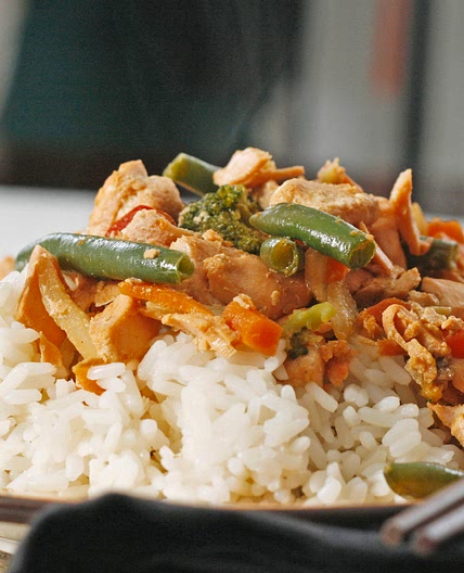 Salmon Stir-Fry
