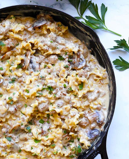 Beef Stroganoff - Hamburger Helper Recipe
