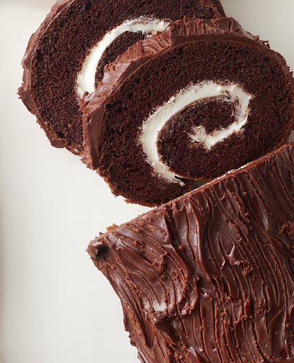 Yule Log Cake