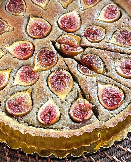 Fig and Pistachio Frangipane Tart