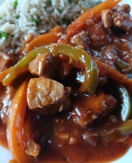 Sweet and Sour Pork Tenderloin