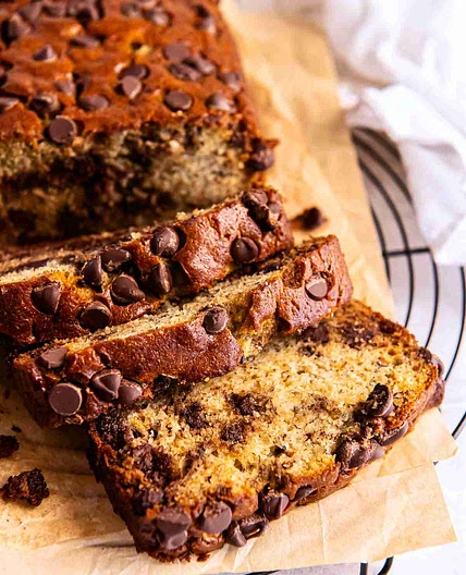 Easy Chocolate Chip Banana Bread