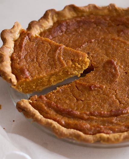 Roasted Sweet Potato Pie