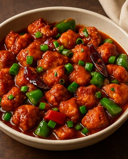 Indo Chinese Chilli Chicken