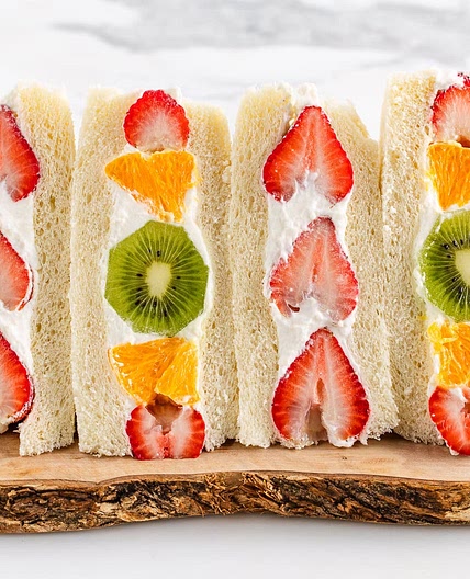 Japanese Fruit Sandwich