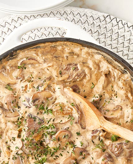 Beef Stroganoff