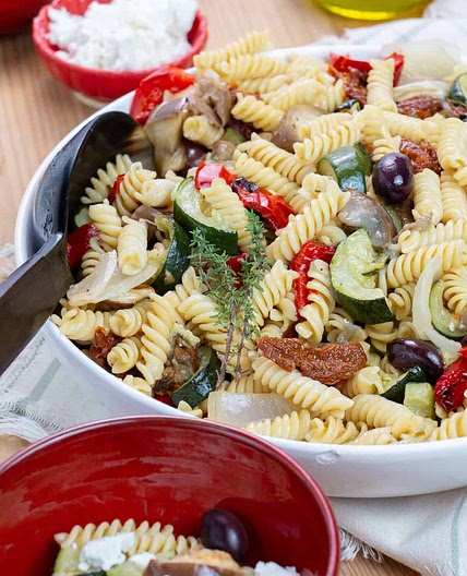 Ratatouille Pasta Salad