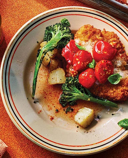 Chicken & Broccoli 'Parmigiana'